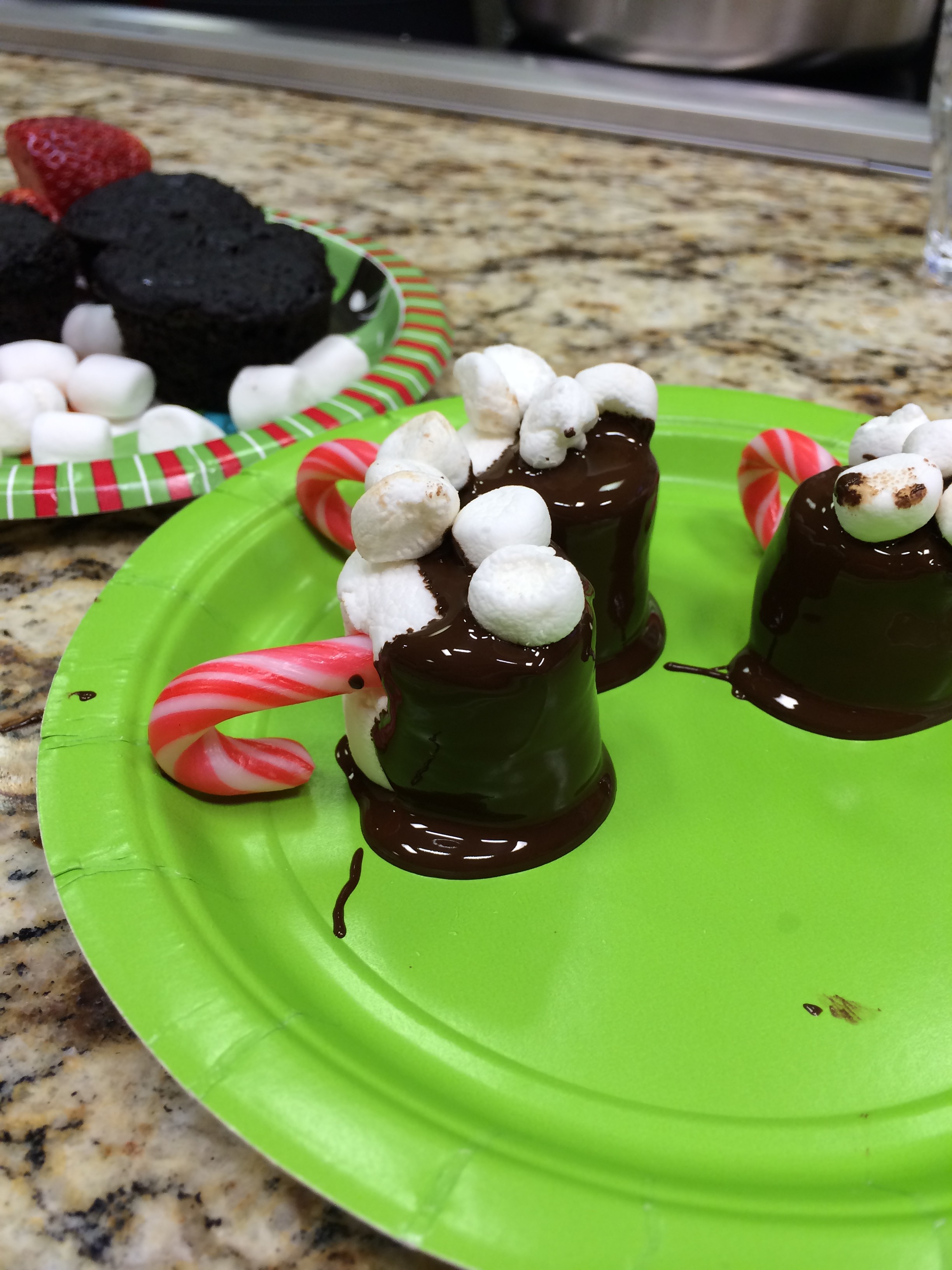 ChocolateDipped Marshmallow “Hot Cocoa” Mugs The B